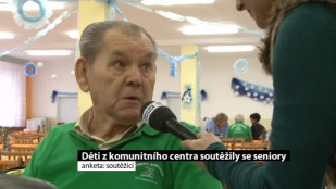 Děti z komunitního centra soutěžily se seniory