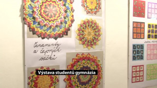 Vernisáž výstavy studentů karvinského gymnázia