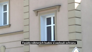 Fasády některých budov si zaslouží ochranu