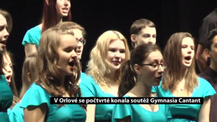 V Orlové se počtvrté konala soutěž Gymnasia Cantant