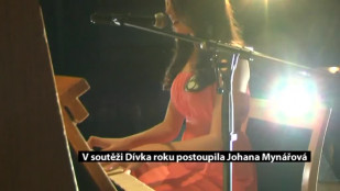 V soutěži Dívka roku postoupila Johana Mynářová