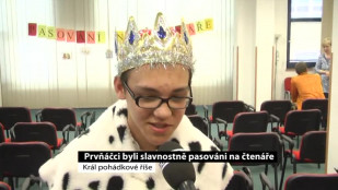 Prvňáčci byli slavnostně pasováni na čtenáře