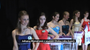 Johana Mynářová v soutěži Dívka roku končí