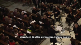 Mozartovo dílo Requiem rozeznělo farní kostel