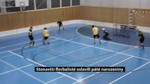 Stonavští florbalisté oslavili páté narozeniny