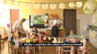 Školka v Lutyňské ulici nabízí rodinné prostředí