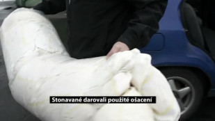 Stonavané darovali použité ošacení