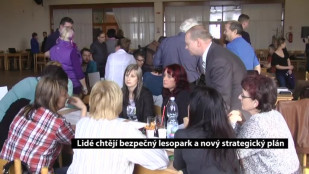 Lidé chtějí bezpečný lesopark a nový strategický plán