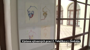 Výstava výtvarných prací Z. Telaříka a J. Ondráše