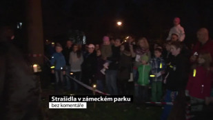 Strašidla v karvinském zámeckém parku