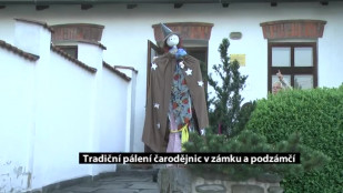 Tradiční pálení čarodějnic v zámku a podzámčí