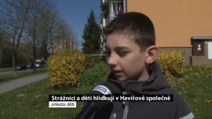 Strážníci měli společné hlídky s žáky základních škol