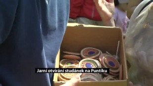 Jarní otvírání studánek na Puntíku