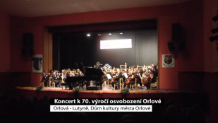 Koncert k 70. výročí osvobození Orlové