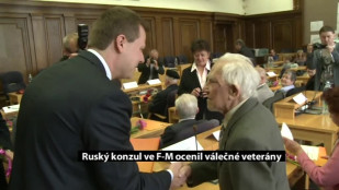 Ruský konzul ve F-M ocenil válečné veterány