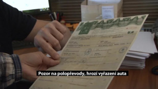 Pozor na změny v registru vozidel, řidiči mohou přijít o auto