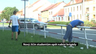 Nový Jičín studentům opět nabízí brigády