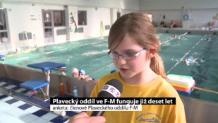 Plavecký oddíl ve F-M funguje již deset let