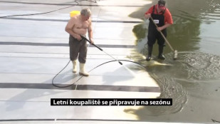 Letní koupaliště v Karviné se připravuje na sezónu