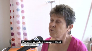 Pacienti v havířovské nemocnici se radují z nových lůžek