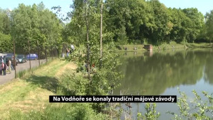 Na Vodňoře se konaly tradiční májové závody