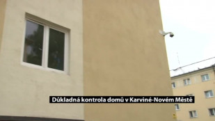 Důkladná kontrola domů v Karviné-Novém Městě