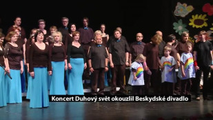 Koncert Duhový svět okouzlil Beskydské divadlo