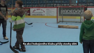 Hokejový klub uspořádal pro děti den plný zážitků