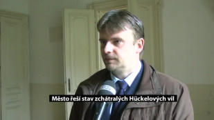 Město řeší stav zchátralých Hückelových vil