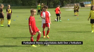 Fotbalová Slavia uspořádala další Den s fotbalem