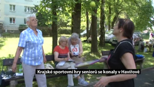 Krajské sportovní hry seniorů se poprvé konaly v Havířově