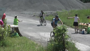 Bike maraton kolem přehrady Slezská Harta