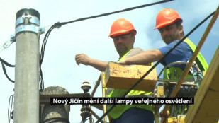 Nový Jičín mění další lampy veřejného osvětlení