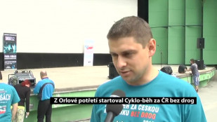 Z Orlové potřetí startoval Cyklo-běh za ČR bez drog