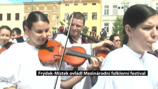 Frýdek-Místek ovládl Mezinárodní folklorní festival