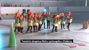 Taneční skupina Aktiv vystoupila v Polárce