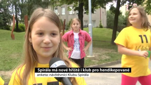 Spirála má nové hřiště i klub pro hendikepované