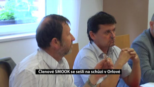 Členové SMOOK se sešli na schůzi v Orlové