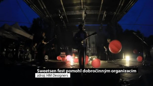 Sweetsen fest pomohl dobročinným organizacím