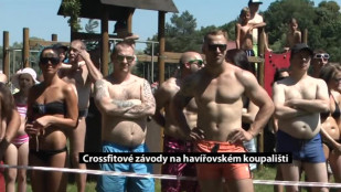 Crossfitové závody na havířovském koupališti