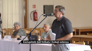 Zastupitelé dali fotbalu i hokeji zelenou