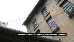 Město hledá řešení ochrany fasád budov Slezanu