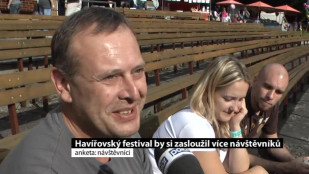 Festiválek v letním kině by si zasloužil více návštěvníků