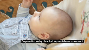 Do pamětní knihy obce byli zapsáni dva novorozenci