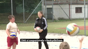 Děti si zasportovaly s Beskyďáčkem