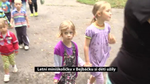 Letní miniškoličku v Bejbáčku si děti užily