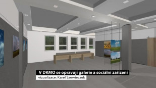 V DKMO se opravují galerie a sociální zařízení