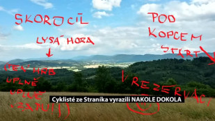 Cyklisté ze Straníka vyrazili NAKOLE DOKOLA