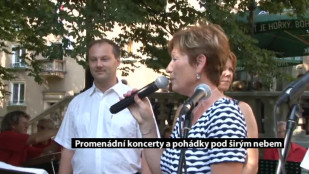 Promenádní koncerty a pohádky pod širým nebem