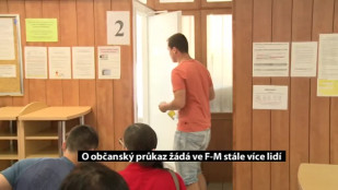 O občanský průkaz žádá ve F-M stále více lidí